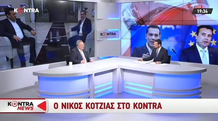 Δείτε ζωντανά τη συνέντευξη του Νίκου Κοτζιά στο Kontra