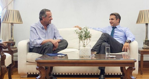 Μήνυμα Μητσοτάκη προς Σαμαρά: Εγώ αποφασίζω για την κυβέρνηση