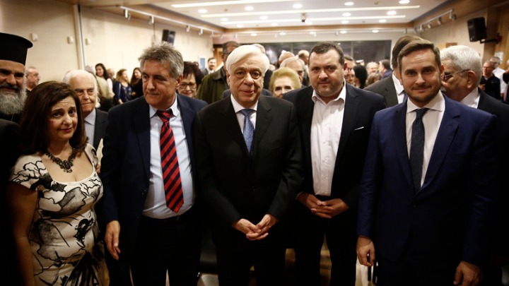 Παρουσία του ΠτΔ παρουσιάστηκε το βιβλίο του Α. Ανδρουλιδάκη «Ωδή στον Βάσο Λυσσαρίδη»