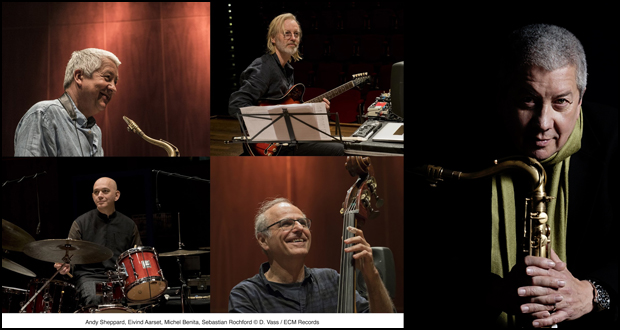 Andy Sheppard Quartet: ΕΝΑΣ ΕΜΒΛΗΜΑΤΙΚΟΣ SAXOPHONE MASTER ΤΗΣ ECM