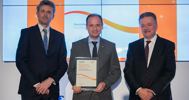 Σημαντική ευρωπαϊκή διάκριση «EFQM – Recognized for Excellence 4 stars» για την «Εξέλιξη»