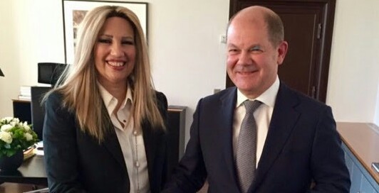 Φ. Γεννηματά: Η Ελλάδα δεν μπορεί να προχωρήσει με τη θηλιά στο λαιμό