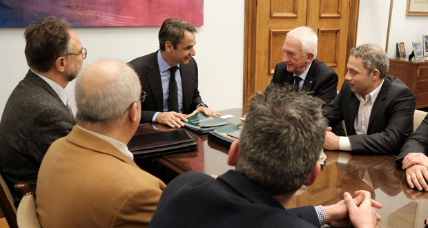 Κ. Μητσοτάκης: Συνάντηση με την Επιτροπή για τη Διαχείριση των Πυρκαγιών