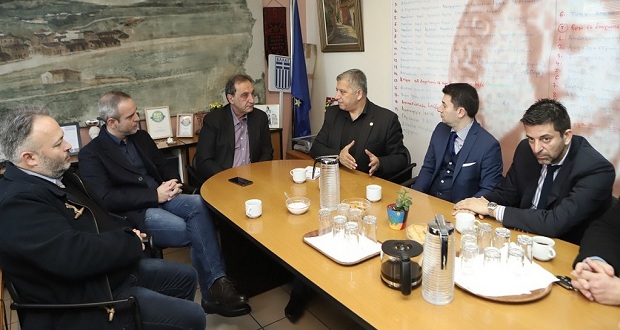 Επίσκεψη του Υποψήφιου Περιφερειάρχη Αττικής Γιώργου Πατούλη στον Βύρωνα