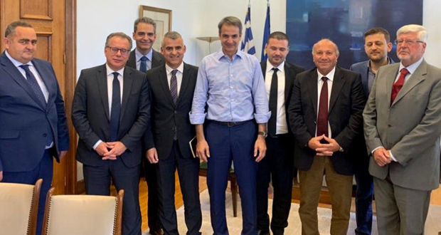 Συνάντηση Κυρ. Μητσοτάκη με εκπροσώπους της ελληνικής μειονότητας στην Αλβανία