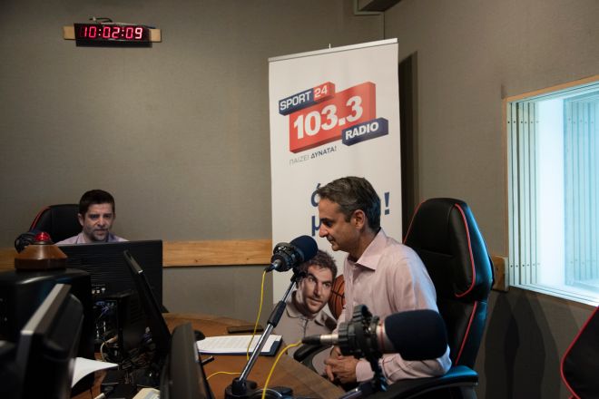 Μητσοτάκης στον Sport24 Radio 103,3: Είμαι υπέρ της λογικής του Rotation – Nα δίνεις χρόνο και ευκαιρίες