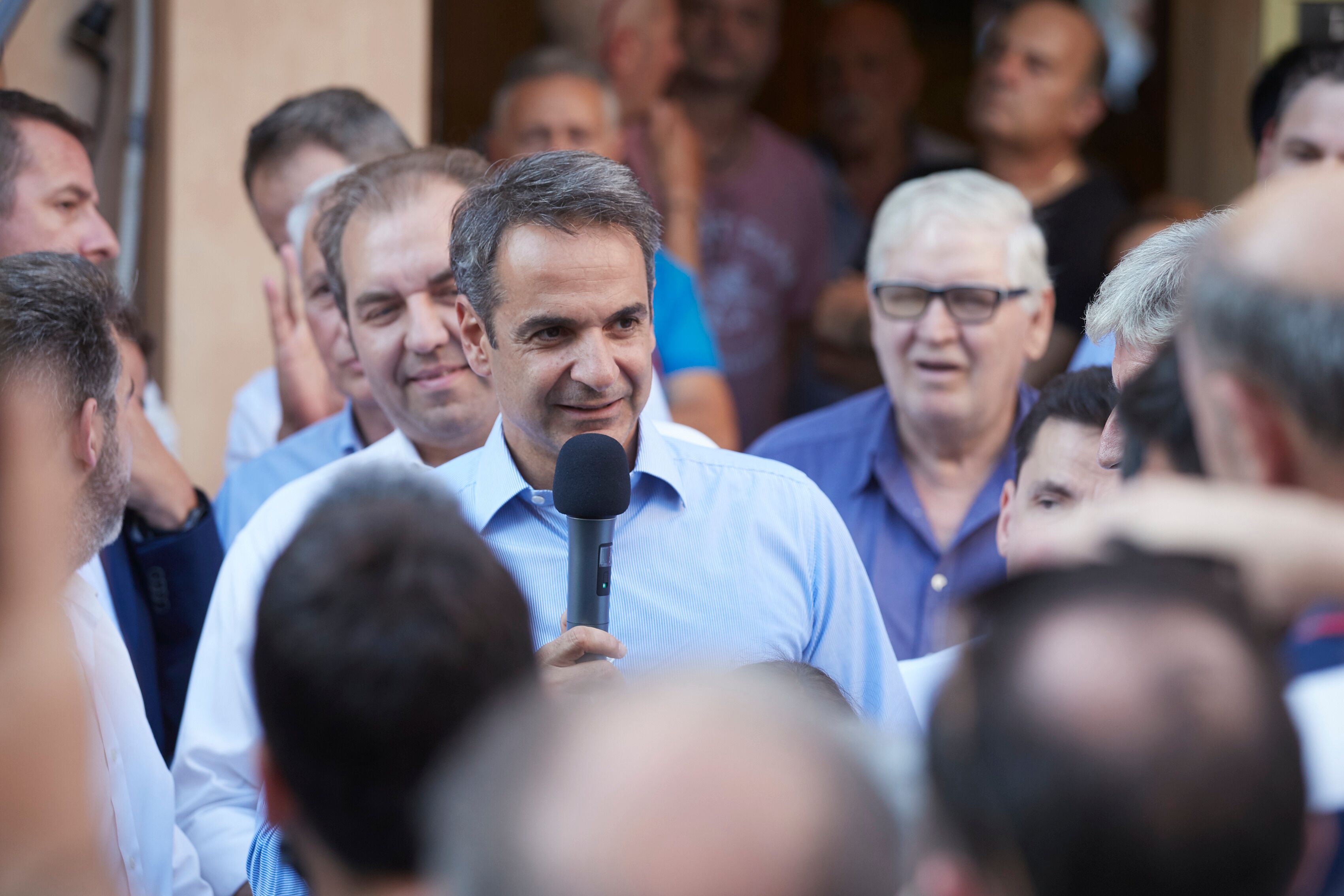 Ενότητα και σεμνότητα ζήτησε από τα στελέχη του ο Μητσοτάκης από την Ανατολική Αττική