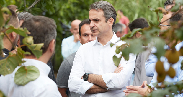Μητσοτάκης: Να υποστηρίξουμε το brand Ελλάδα και την ελληνική σημαία και στον πρωτογενή τομέα