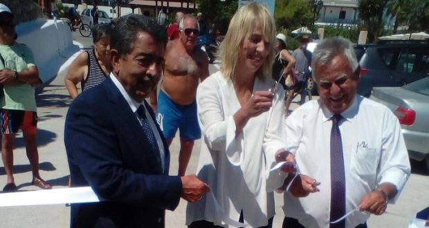 Εγκαίνια του νέου λιμανιού του Αγκιστριού