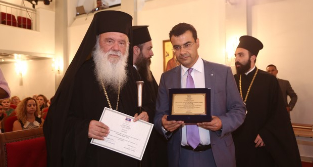 Επίτιμος Δημότης Ύδρας ο Αρχιεπίσκοπος