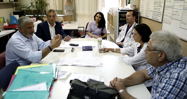Επίσκεψη του νέου Περιφερειάρχη Αττικής, Γ. Πατούλη, στο Εθνικό Κέντρο Αποκατάστασης Αναπήρων στο Ίλιον