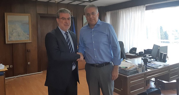 Συνάντηση Ευθυμίου – Θεοδωρικάκου για θέματα του Δήμου και της Αυτοδιοίκησης
