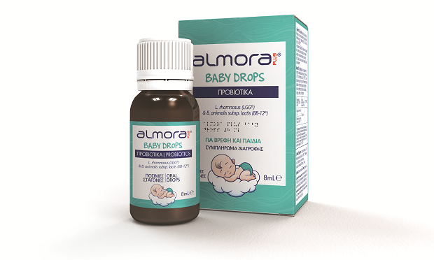 Almora PLUS® Baby Drops, για «ήρεμη κοιλίτσα» και «ήρεμους γονείς»!
