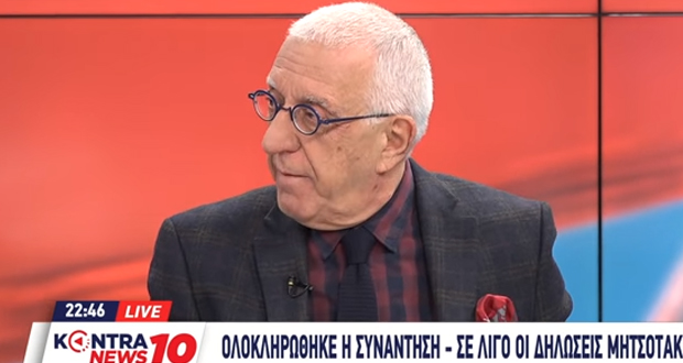 Ν. Κακλαμάνης: Μεγάλο πολιτικό λάθος για τη χώρα και για την παράταξή μου η μη επανεκλογή του
