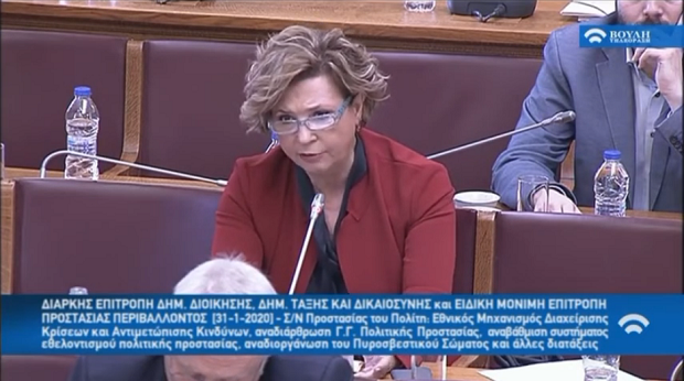 Όλγα Γεροβασίλη: Η κυβέρνηση επιδεικτικά αγνοεί τις προτάσεις των Δήμων και των Περιφερειών για την Πολιτική Προστασία