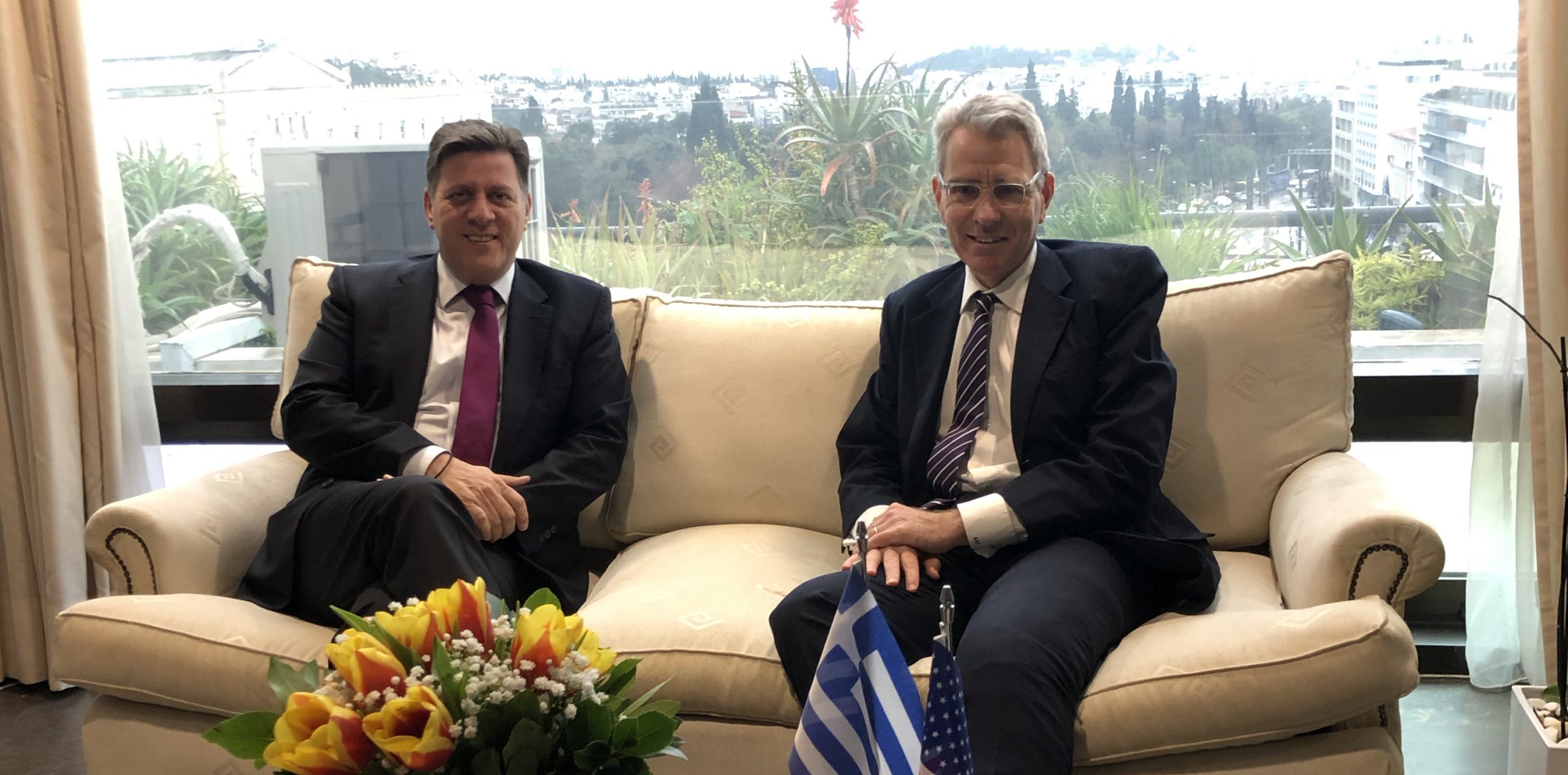 Οι ελληνικές θέσεις για την διεύρυνση της ΕΕ στα Δυτικά Βαλκάνια στη συνάντηση Μ. Βαρβιτσιώτη – G. Pyatt
