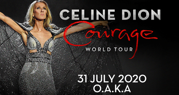 CELINE DION – Courage World Tour: Το φαινόμενο Celine Dion έρχεται για πρώτη φορά στην Ελλάδα!