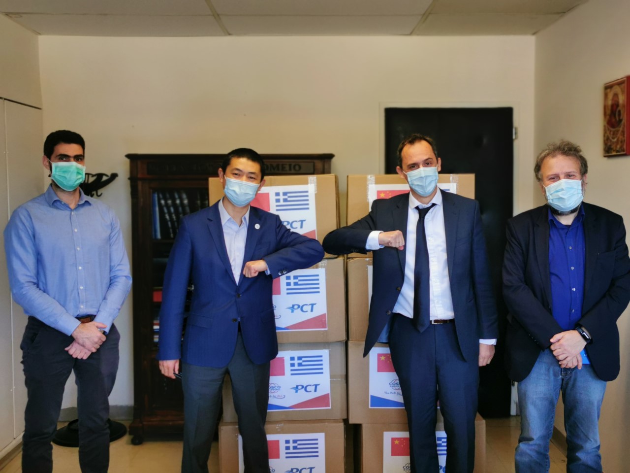 Δωρεά της PCT Μονοπρόσωπη Α.Ε. στο Γενικό Νοσοκομείο «Θριάσιο» στην Ελευσίνα