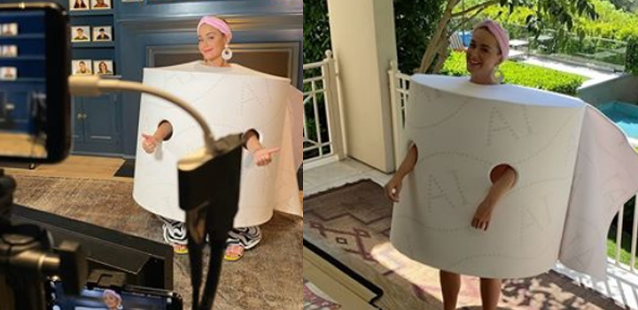 Η Katy Perry συνεχίζει τις ξεκαρδιστικές μεταμφιέσεις για τις ανάγκες του American Idol!