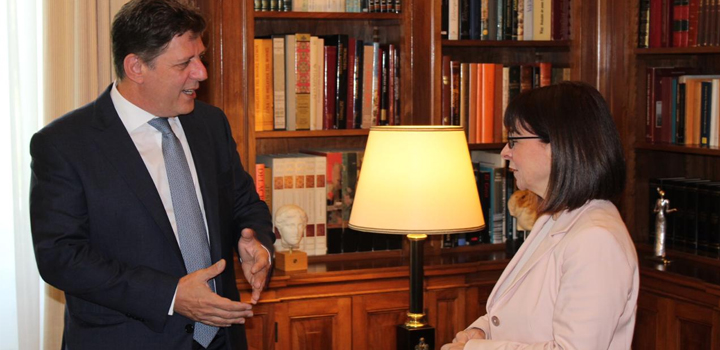 Μ. Βαρβιτσιώτης: Προσβλέπουμε στη συμβολή της ΠτΔ για μία επιτυχημένη Ελληνική Προεδρία του Συμβουλίου της Ευρώπης