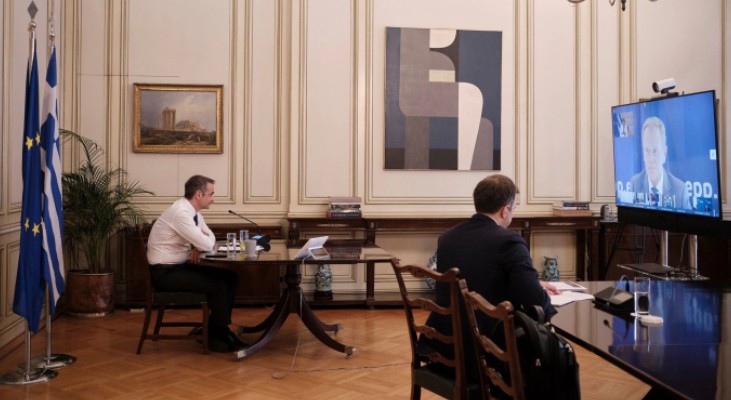 O Κυρ. Μητσοτάκης ζητά από την ΕΕ δυναμική αντίδραση προς την Τουρκία, όχι μόνο δηλώσεις