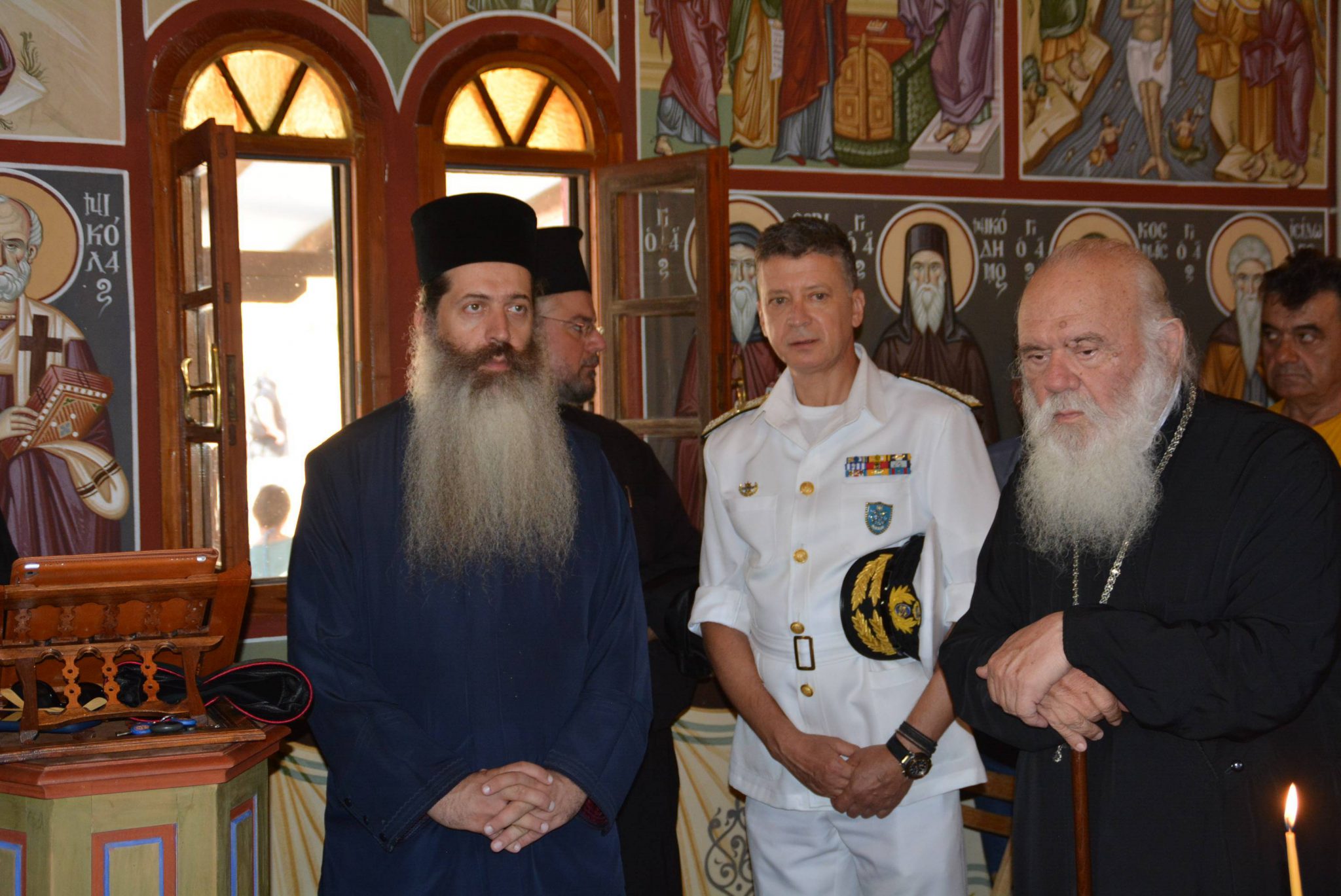 Ο Αρχιεπίσκοπος Ιερώνυμος τίμησε την Αγία Μαρίνα