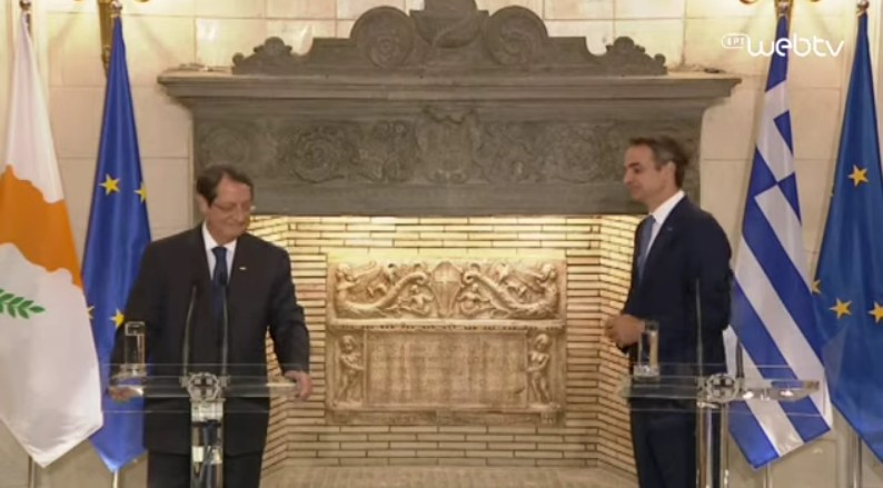 Κυρ. Μητσοτάκης – Ν. Αναστασιάδης: Οι προκλήσεις της τυπικά υποψήφιας προς ένταξη Τουρκίας είναι πολλές – Το θέμα χρήζει απάντησης