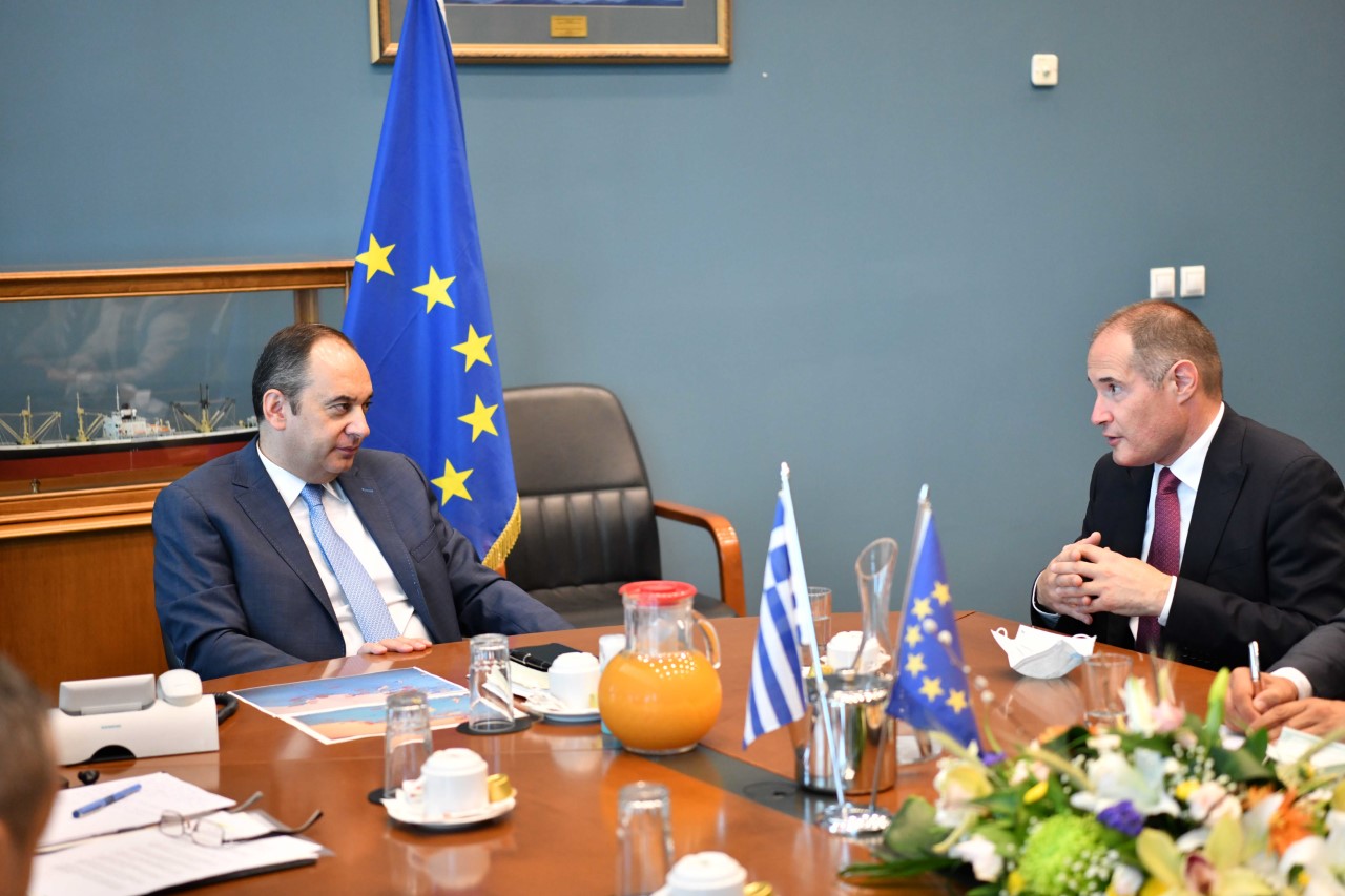 Ενίσχυση της συνεργασίας ζήτησε από τον Εκτελεστικό Διευθυντή της FRONTEX ο Γιάννης Πλακιωτάκης