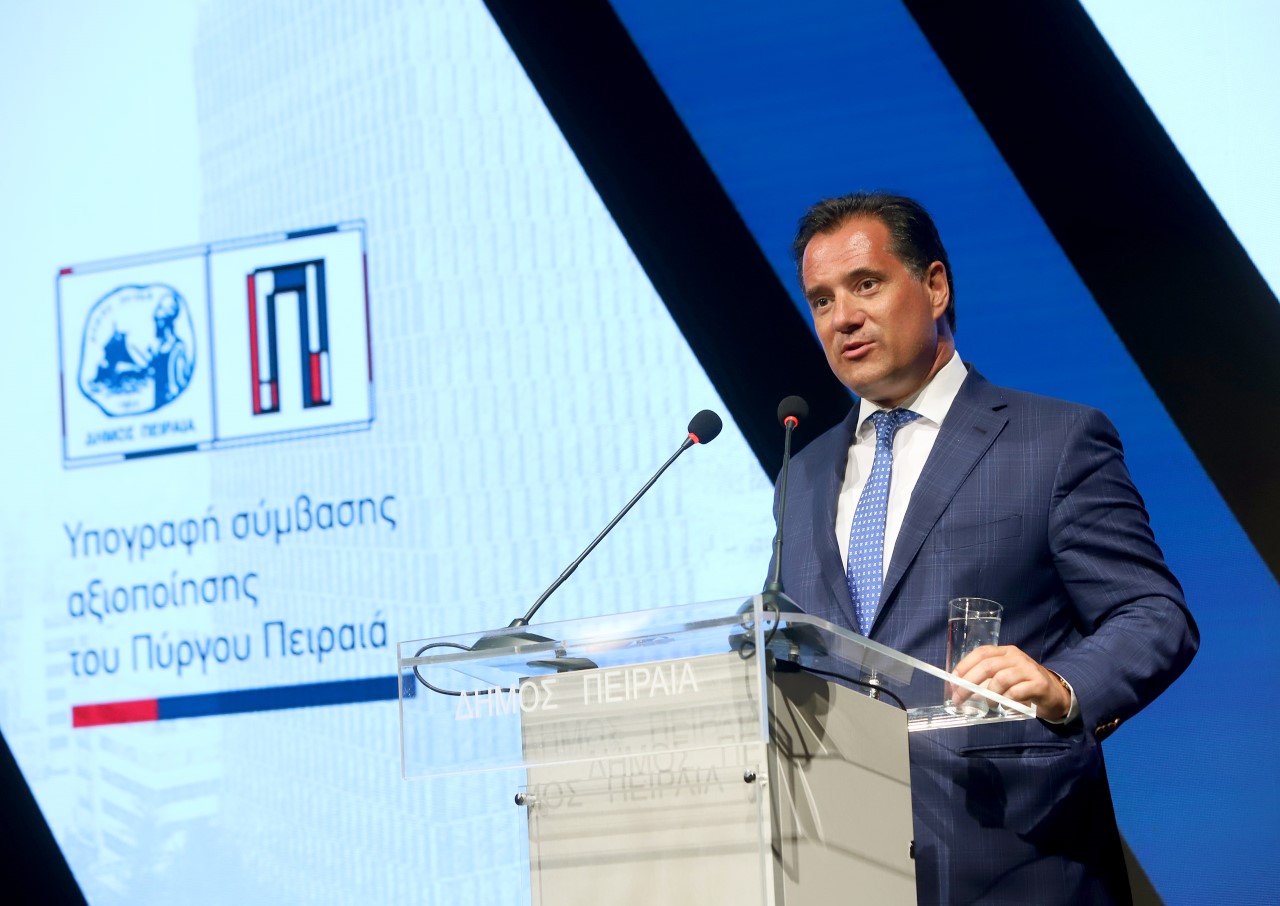 Τι είπε ο Αδ. Γεωργιάδης για την υπογραφή της σύμβασης αξιοποίησης του Πύργου Πειραιά