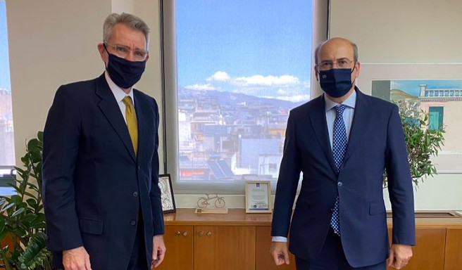Θέματα ενεργειακής πολιτικής στη συνάντηση Χατζηδάκη – Πάιατ – Δείτε τις κυριότερες αμερικανικές επενδύσεις