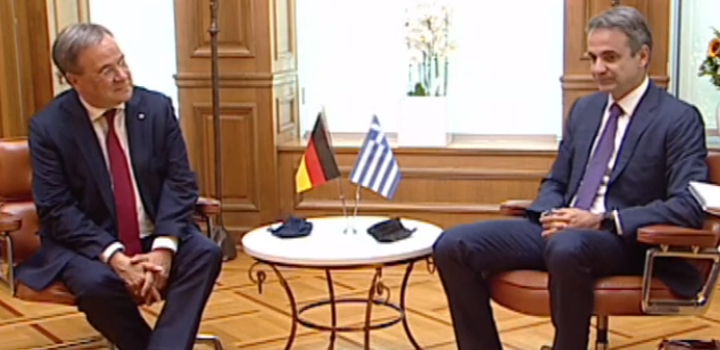 Κυρ. Μητσοτάκης σε Αρμιν Λάσετ: Δεν μπορούμε πια να πάμε σ’ ένα δεύτερο καθολικό lockdown των οικονομιών μας