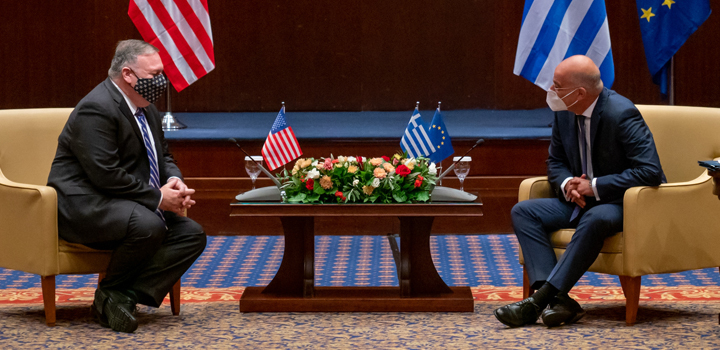 Συνάντηση Ν.Δένδια και Μ. Πομπέο – Τι ειπώθηκε στην Κοινή Δήλωση
