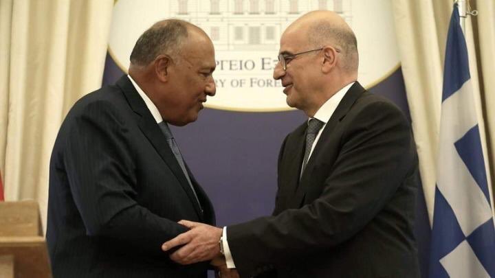 Η Αν. Μεσόγειος στο επίκεντρο της συνάντησης Ν. Δένδια με τον Αιγύπτιο ομόλογό του