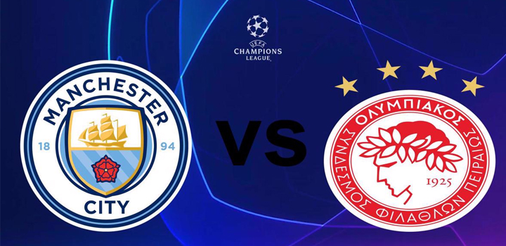 LIVE: Μάντσεστερ Σίτι – Ολυμπιακός (Cosmote Sport2HD)