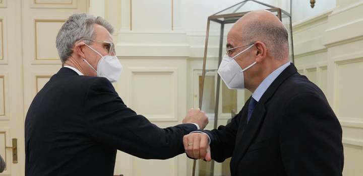 Η Αν. Μεσόγειος στο επίκεντρο της συνάντησης Ν. Δένδια- Τζ. Πάιατ