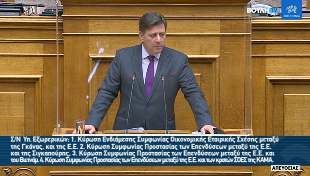 Μ. Βαρβιτσιώτης: Ανοίγουμε ένα μεγάλο παράθυρο σε 230 εκατ. ανθρώπους και σε μία αγορά 130 δις (Γκάνα, Σιγκαπούρη, Βιετνάμ και κράτη ΣΟΕΣ της ΚΑΜΑ)