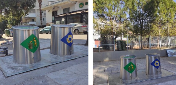 Νέοι υπόγειοι κάδοι απορριμμάτων και ανακύκλωσης σε περισσότερα σημεία του Δήμου Ηρακλείου Αττικής