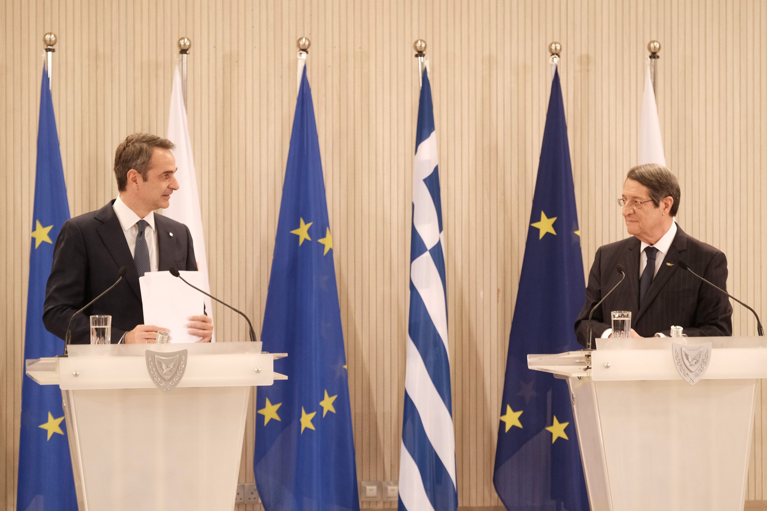 Κυρ. Μητσοτάκης: Κορυφαία προτεραιότητα της ελληνικής εξωτερικής πολιτικής η εξεύρεση βιώσιμης λύσης στο Κυπριακό (βίντεο)