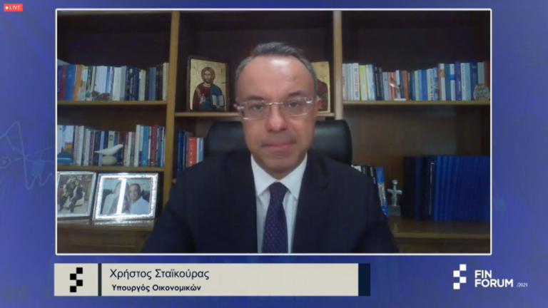 Χρ. Σταϊκούρας στο Fin Forum 2021: 750 εκατ. ευρώ κοστίζει κάθε εβδομάδα lockdown