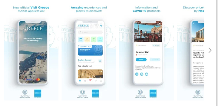 Application για το 1821 από το Υπουργείο Τουρισμού και τον ΕΟΤ