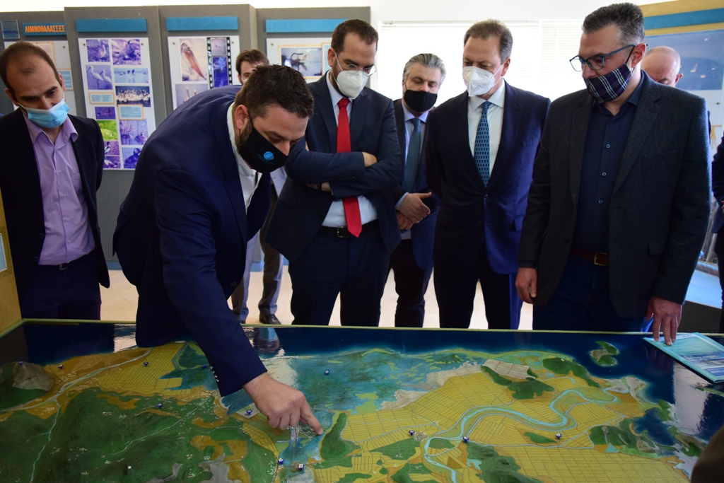 Λιμνοθάλασσα Αιτωλικού – Μεσολογγίου: Έργα ύψους 21,4 εκ. € ανακοίνωσε ο Σπ. Λιβανός