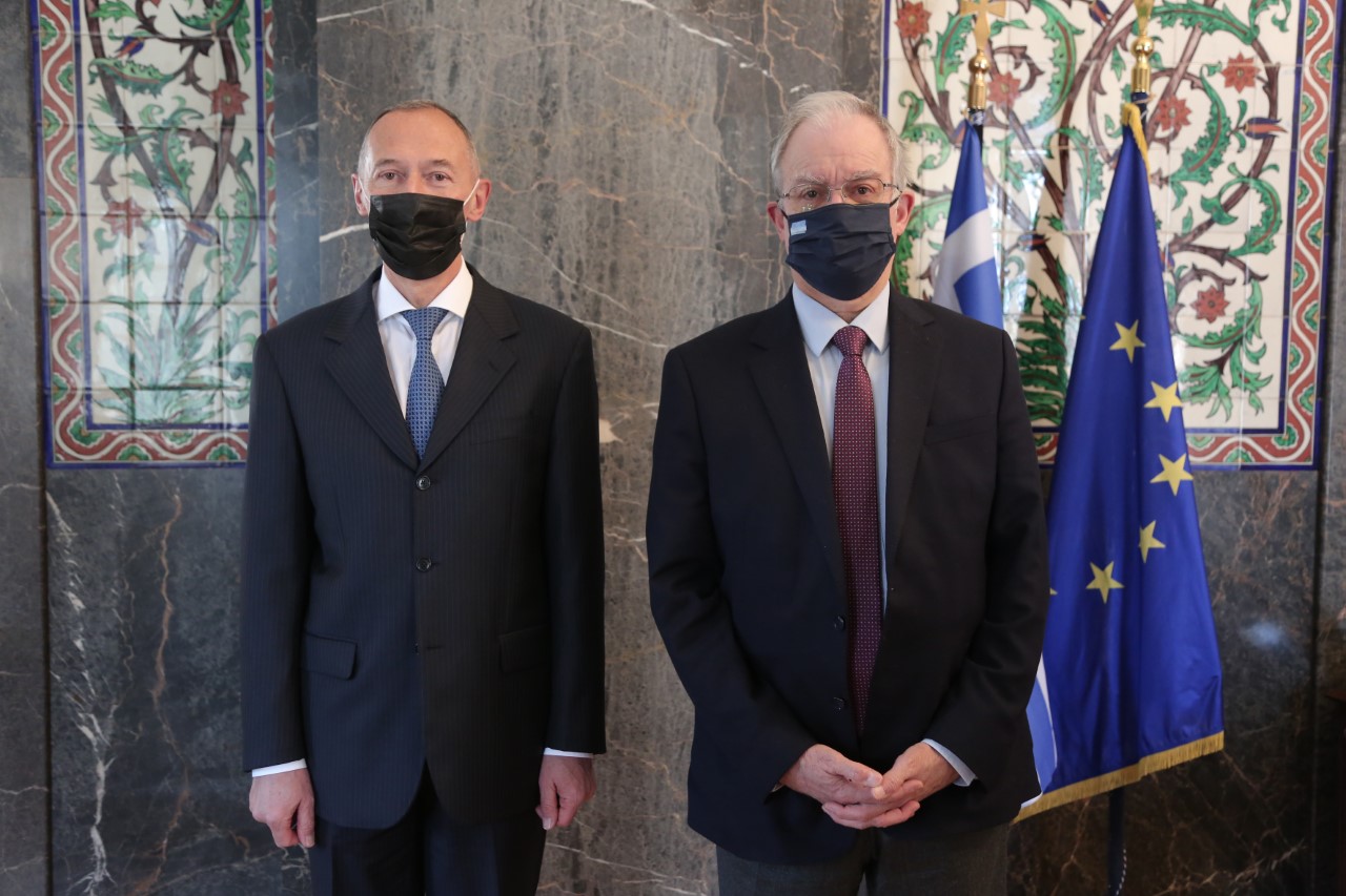 Συνάντηση του Προέδρου της Βουλής με τον Πρέσβη της Ρωσικής Ομοσπονδίας στην Ελλάδα