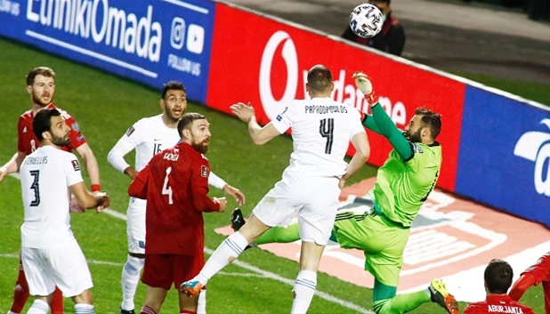 (Χ)αμένη ευκαιρία το 1-1 με τη Γεωργία