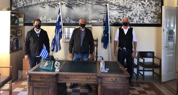 Ο Δήμος Μεγίστης παρέδωσε το κλειδί του «σπιτιού» της Ένωσης Ναυτικών Πρακτόρων Ελληνικών Νήσων (ΕΝΠΕΝ)