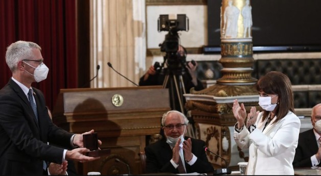 Η ΠτΔ απένειμε τα Διεθνή Βραβεία Φιλελληνισμού Lord Byron για το 2021