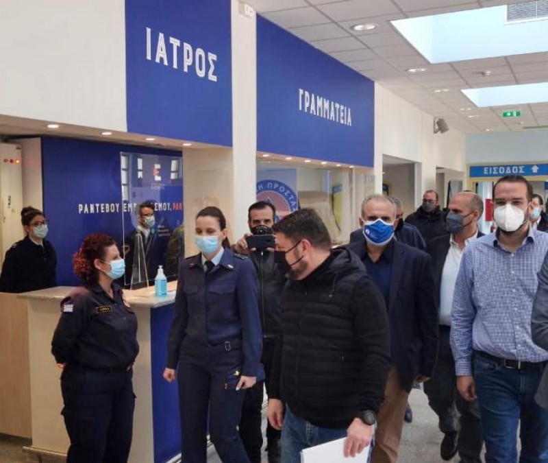 Ξεκίνησε τη λειτουργία του το mega εμβολιαστικό κέντρο στην Πάτρα – Καθημερινά θα διενεργούνται 900 εμβολιασμοί
