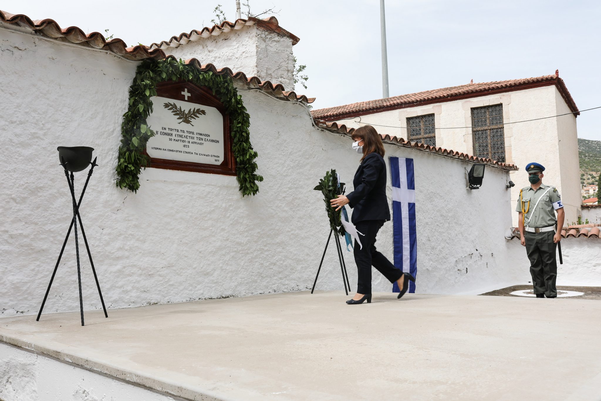 ΠτΔ στο Άστρος: Αταλάντευτη προσήλωση στα υψηλά ιδανικά της ελευθερίας και της ισότητας
