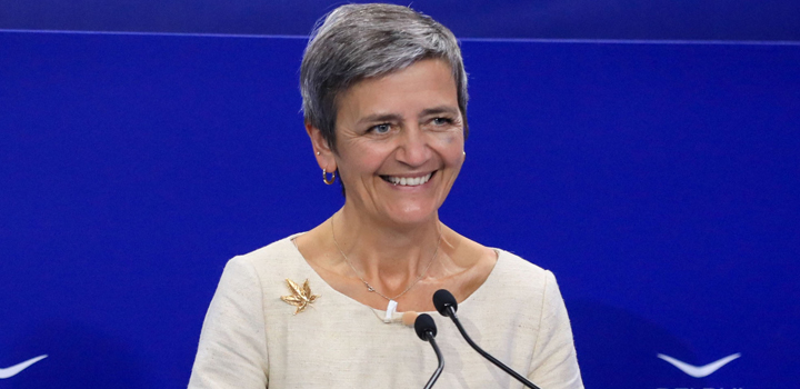 M. Vestager: H Ελλάδα σήμερα αποτελεί πρότυπο και πλέον όλοι πρέπει να εμπνέονται από την πρόοδο που έκανε την περίοδο της πανδημίας