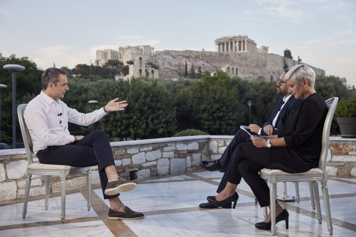 Κυρ. Μητσοτάκης στην «Bild»: Κάλεσμα στους Γερμανούς τουρίστες να επισκεφτούν την χώρα μας το καλοκαίρι