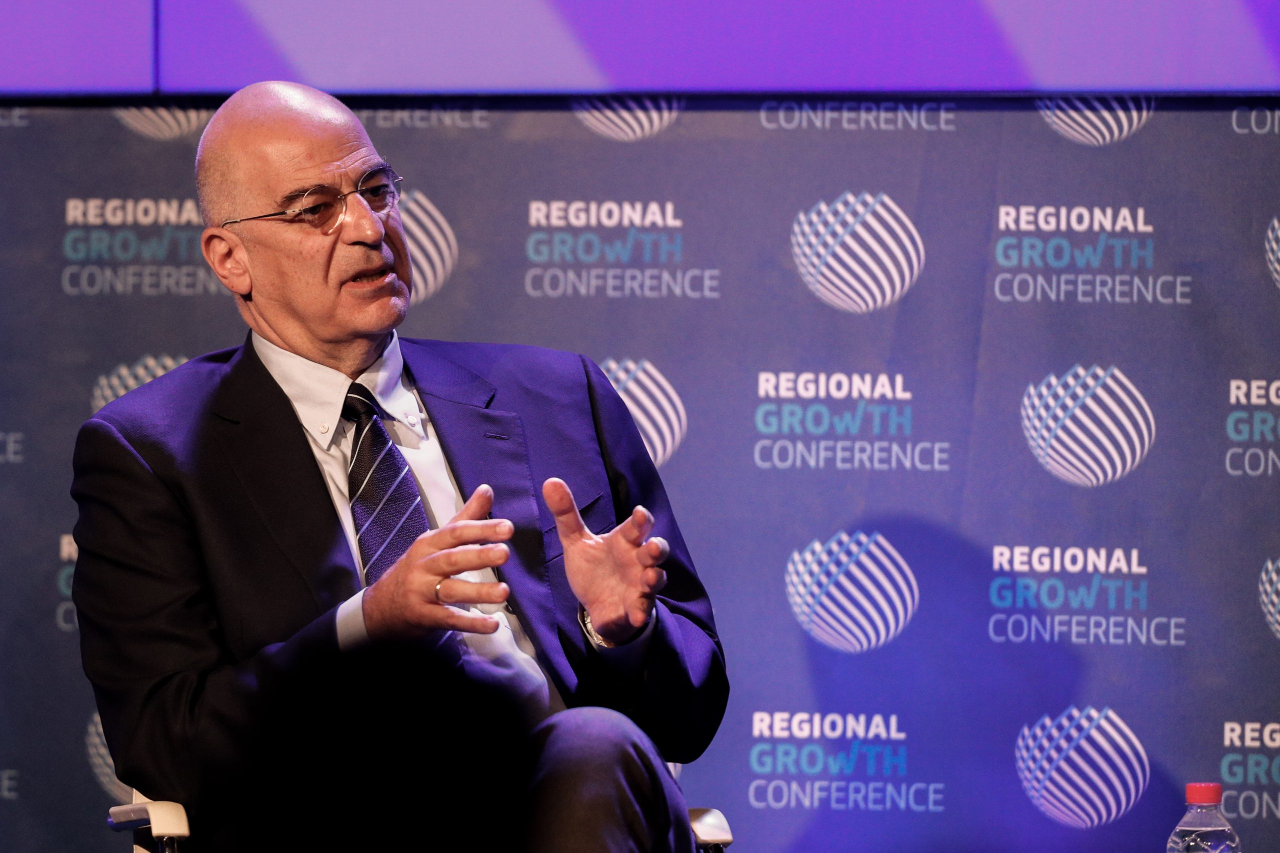Regional Growth Conference – Ν. Δένδιας: Δεν υπάρχει καμία πιθανότητα να αποστούμε από τις πάγιες εθνικές θέσεις